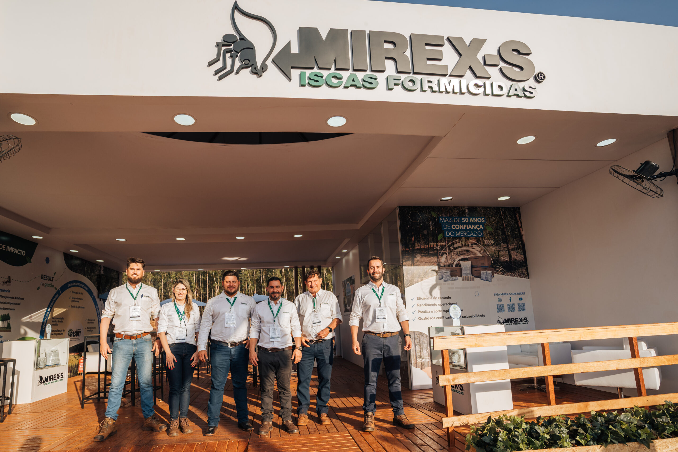 Expoforest 2023: programa de planejamento para controle de formigas cortadeiras é destaque no estande da Mirex-S