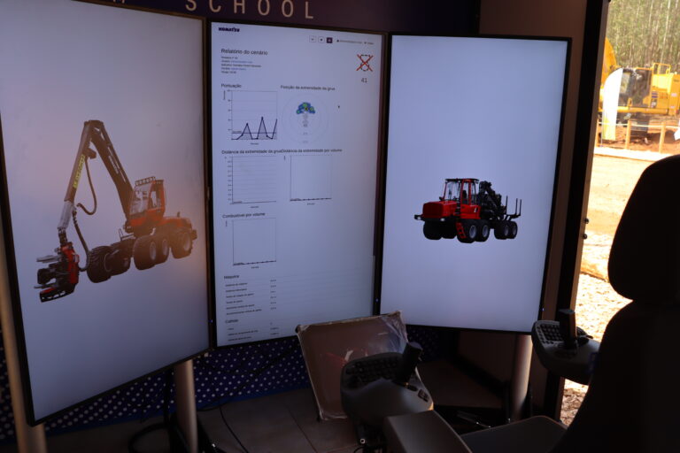 Komatsu School busca compartilhar conhecimento especializado para fortalecer o setor florestal